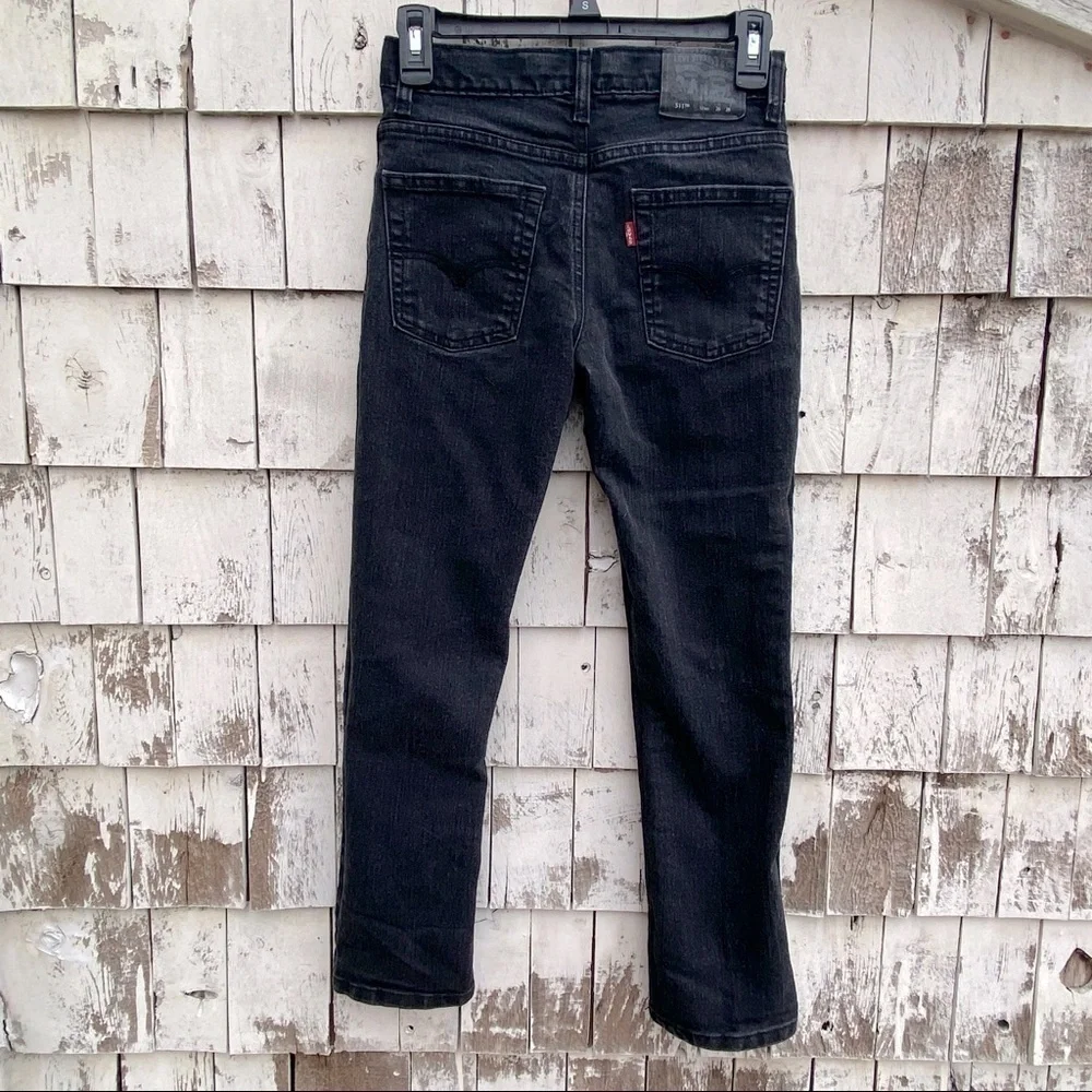 Levi’s 511 Slim Black Faded  Jeans